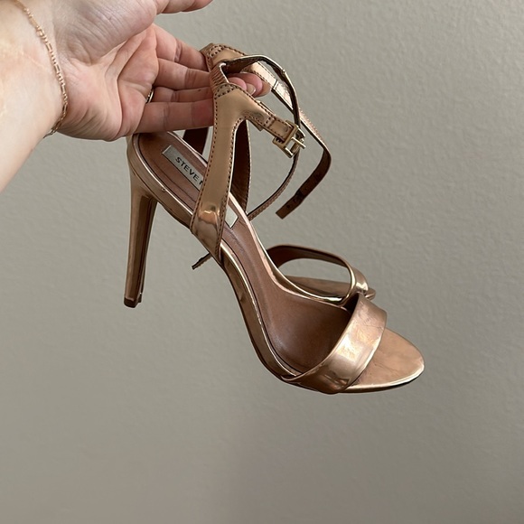 Steve Madden Stiletto Heels Rose Gold - Picture 2 of 4